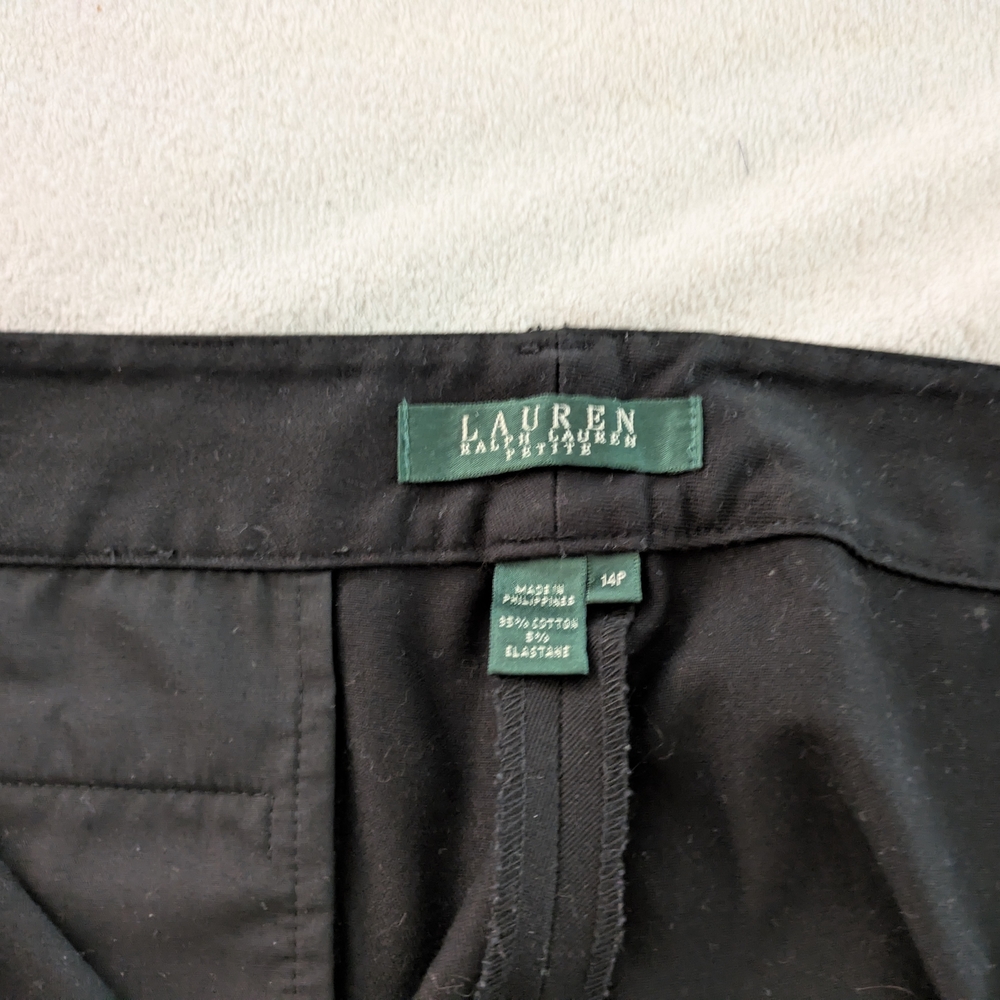 Lauren Ralph Lauren Elegant Black Trousers